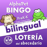 Alphabet Bingo - Bilingual in English & Spanish