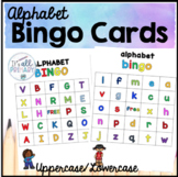 Alphabet Bingo Cards Printables Uppercase and Lowercase