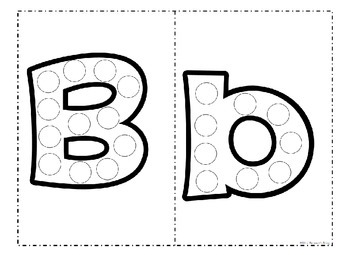 Alphabet Bingo Dauber Letters by Mrs Bennetts Bling | TpT