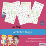 Alphabet Bingo-Digital Available-No Prep