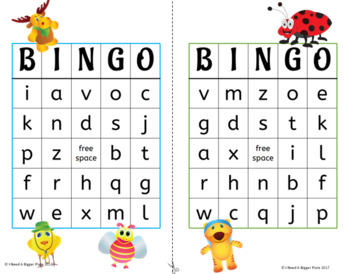 Alphabet Bingo Game by Teach Me I'm Yours | Teachers Pay Teachers