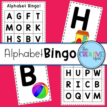 Alphabet Bingo Game | Activity | Letters by Creative Little Spot