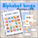 Alphabet Bingo Printable Learning A-Z