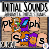 Alphabet, Blends & Digraph Initial Sounds Matching Activit