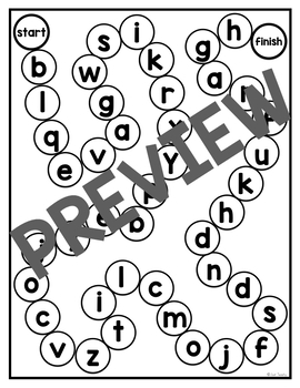 Alphabet Board Games for Letter & Sound Recognition | TpT