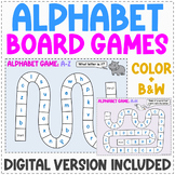 Alphabet Board Games - Printable and Digital Versions - Al