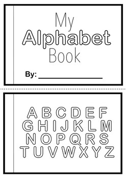 Alphabet Book A-Z by SeoulTeaching | TPT