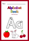 Alphabet Book A-Z Writing with Pictures