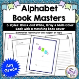 Alphabet Book Book Templates - 3 styles of ABC Book Templa
