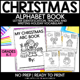 CHRISTMAS ABC Activities | Alphabet Book