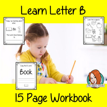 Alphabet Book Letter B by The Ginger Teacher | TPT