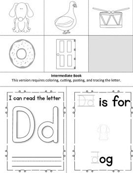 Alphabet Book - Letter D by The Greenhouse Educators | TpT