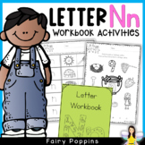 Letter N Alphabet Worksheets - Phonics, Letter Tracing, Be