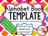 Alphabet Book Template