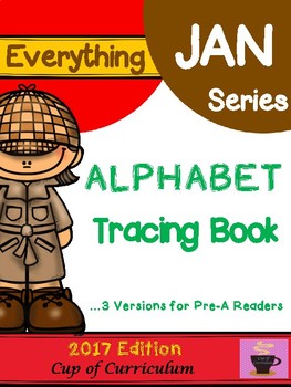Preview of Alphabet Book | Tracing Letter Names