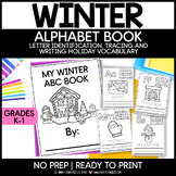 WINTER ABC Activities | Alphabet Book 