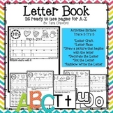 Alphabet Book with activities for A-Z
