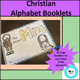 Alphabet Booklet: Christian Catholic Sunday School ABC Activities