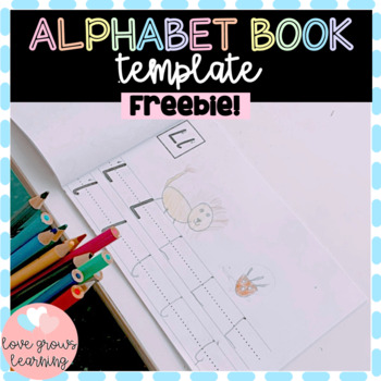 Preview of Alphabet Booklet Template