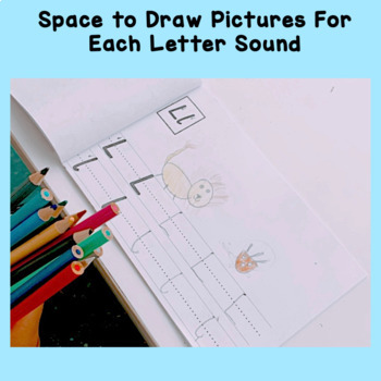 Alphabet Booklet Template by LoveGrowsLearning TpT