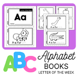 Alphabet Books: 26 LETTERS, Letter of the Week Mini-Books
