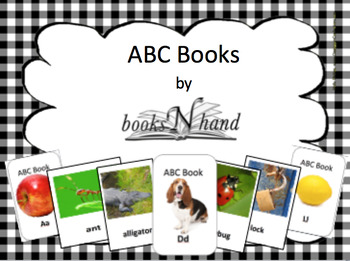 Preview of Alphabet Books:  ABC Letter Books-26 Book Bundle