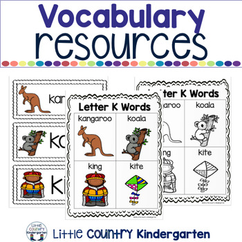 Alphabet Books Letter K Alphabet Interventions Adapted Books Tpt