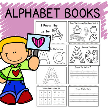 Alphabet Books | Letter Of The Week -Letter Recognition, Formation, Sounds