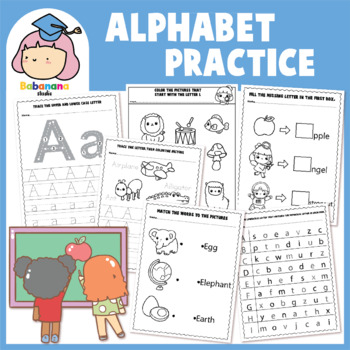 letter tracing worksheets a z teaching resources tpt