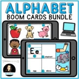 Alphabet Boom Cards BUNDLE with Sound Audio Digital Learning