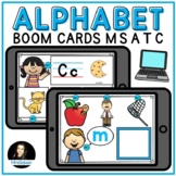 Alphabet Boom Cards Letters M S A T C Digital Learning wit