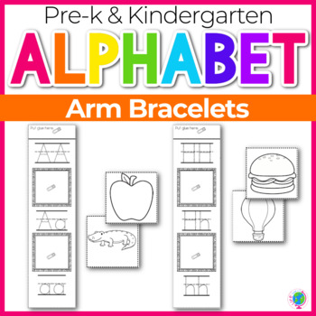 Preview of Alphabet Bracelet for Letter Recognition and Phonetic Awareness