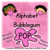 Alphabet Bubblegum Pop- Interactive Whiteboard Game, Inter