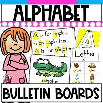 Preview of Alphabet Bulletin Boards | 26 Bulletin Board Sets to Focus on Each Letter