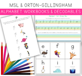 MSL and Orton Gillingham Alphabet Bundle