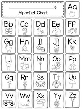 Alphabet Bundle: Letter/Sound Identification and Recognition by DeeFan