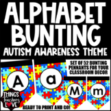 Alphabet Bunting Pennants for Classroom Decor (Aa-Zz) - AU