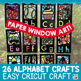 Alphabet Card Craft for Kindergarten | A to Z Art Activity