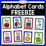 Alphabet Cards FREEBIE | Beginning Sound Cards | Preschool