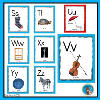 Alphabet Posters by MrsWolcottsClassroom | TPT