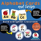 Alphabet Cards | Alphabet Circles | Word Wall | Phonics