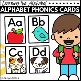 Alphabet Cards | Alphabet Phonics Cards with Picture Cues 