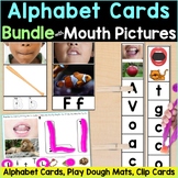 Alphabet Cards Mouth Photos Playdough Mats Clip Cards Spee