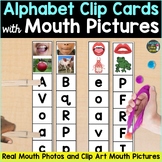 Alphabet Cards Mouth Pictures Clip Cards Speech Sounds Beg