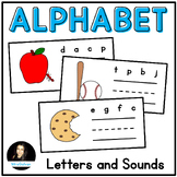 Alphabet Cards for Letter Names and Beginning Sounds