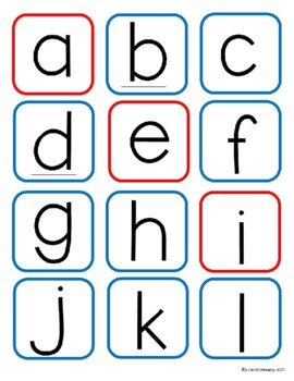 Alphabet Cards for Phonics and Phonological Awareness Practice by GRAM ...
