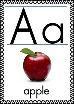 Alphabet Cards for Write to Read Program by TeacherResourcesAUS | TpT