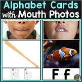 Alphabet Cards with Real Mouth Pictures, Photos Speech Sou
