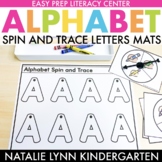 Alphabet Center | Alphabet Spin and Trace with Writing Tools