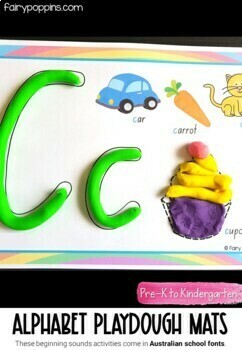 Fall Playdough Mats - From ABCs to ACTs